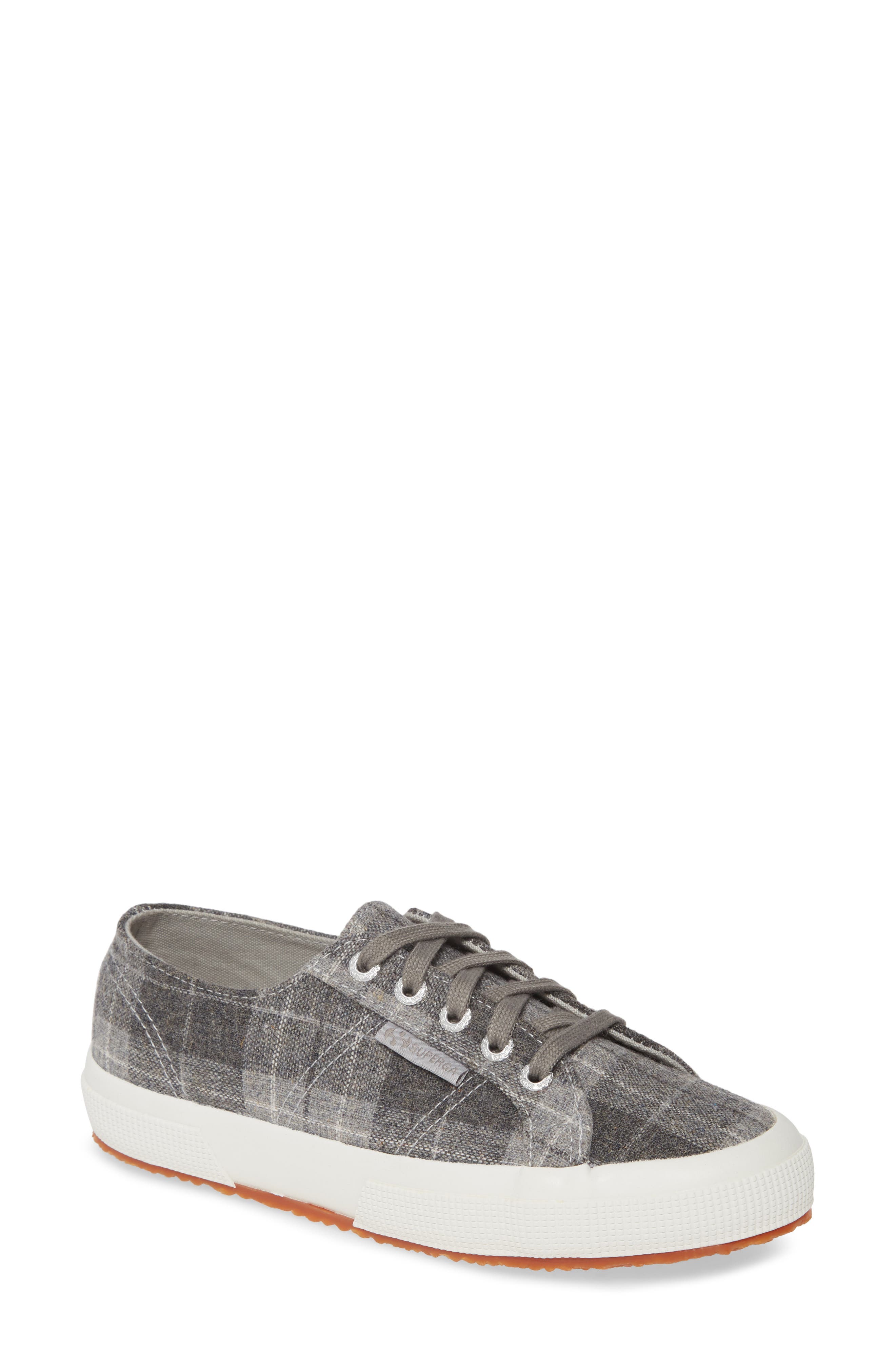 Superga 2750 Woolplaidw Sneaker, Main, color, 