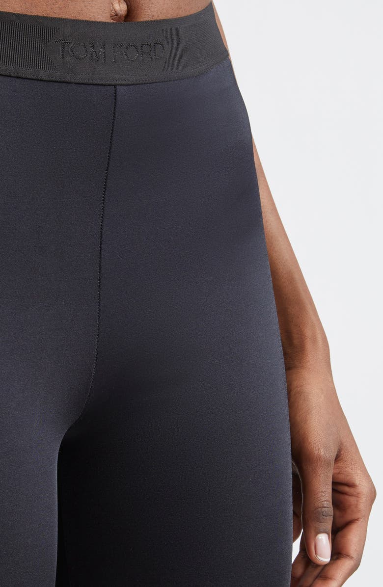 TOM FORD Signature Stretch Jersey Leggings, Alternate, color, Black