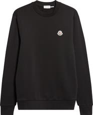 Moncler Logo Patch Fleece Sweatshirt