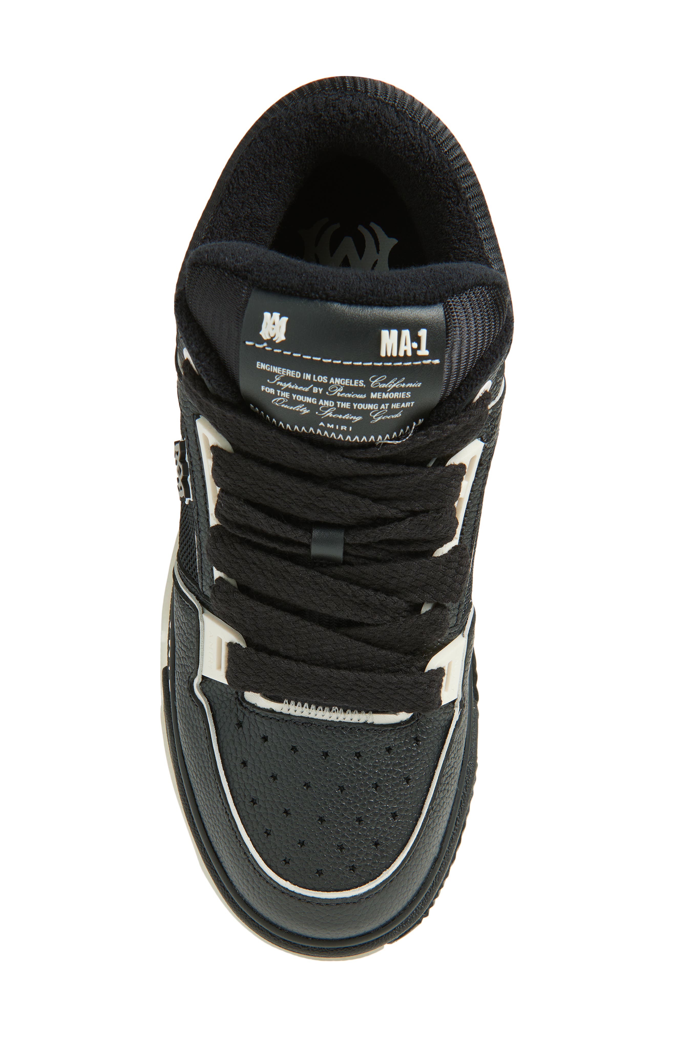 AMIRI MA-1 Sneaker, Alternate, color, Black