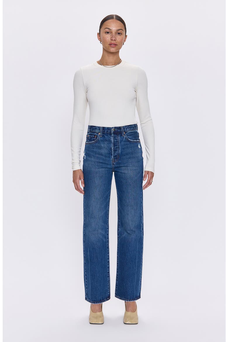 Cassie High Waist Straight Leg Jeans, Alternate, color, CAMEO VINTAGE