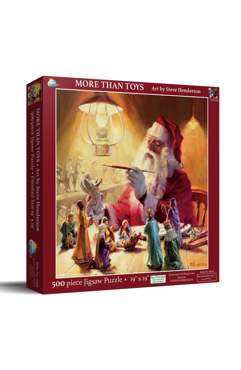 Sunsout More Than Toys 500 piece Jigsaw Puzzle for Adults, Main, color, Multicolor