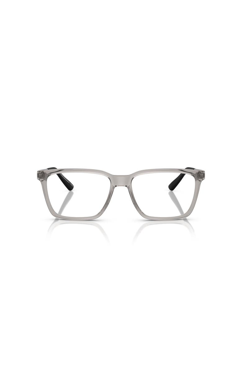 Armani Exchange 55mm Rectangle optical glasses, Alternate, color, Grey