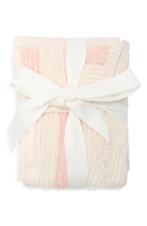 2-Pack Reversible Stripe Hand Towel