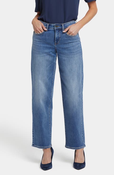 Jemma High Waist Barrel Leg Jeans