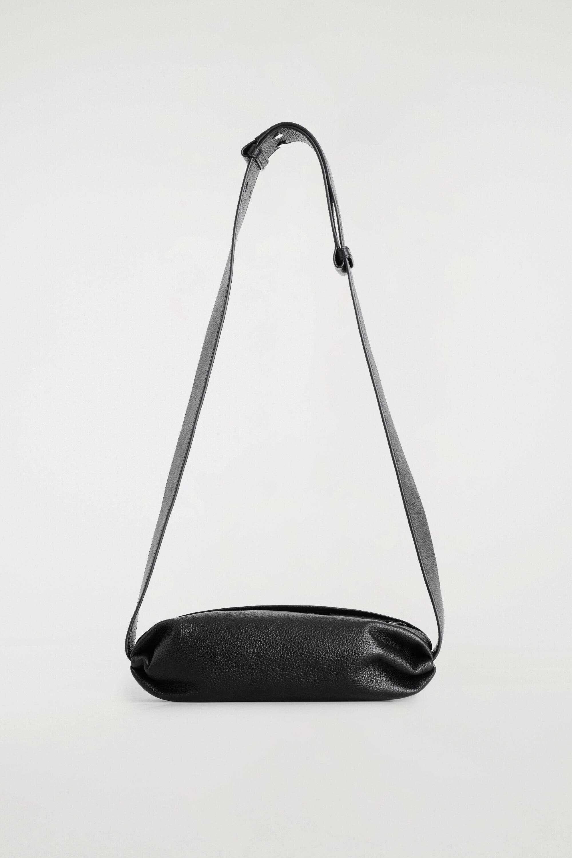 Module Crossbody Bag - Leather, Alternate, color, BLACK