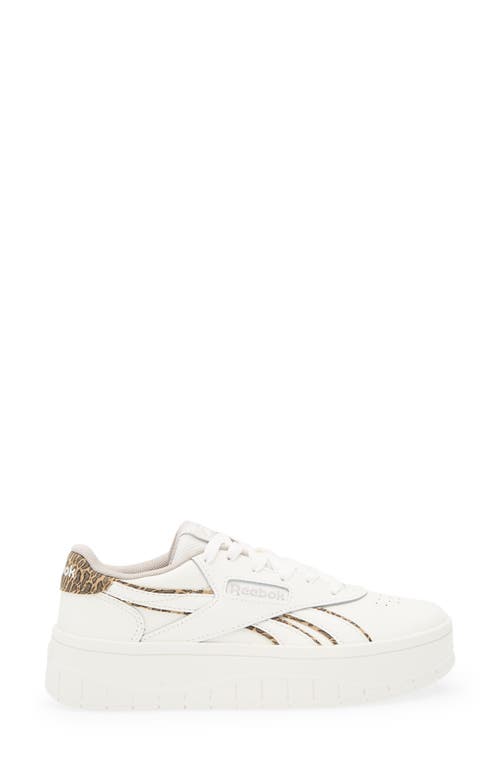 Reebok Court Advance Sneaker In White
