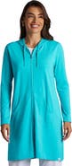 Coolibar Women's Cabana Long Zip-Up Hoodie, UPF 50+ Sun Protection