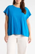 Eileen Fisher Crewneck Organic Cotton T-Shirt