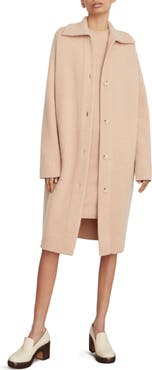 Vince Spread Collar Cardigan Coat
