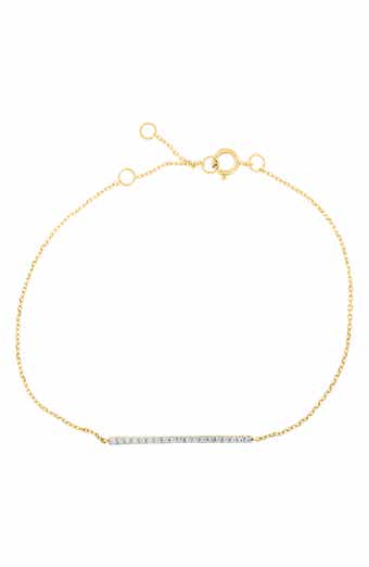 Diamond Bar Bracelet