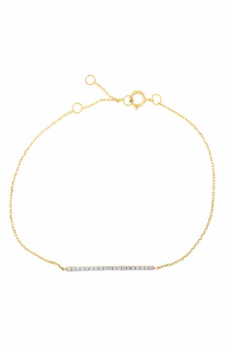 Diamond Bar Bracelet