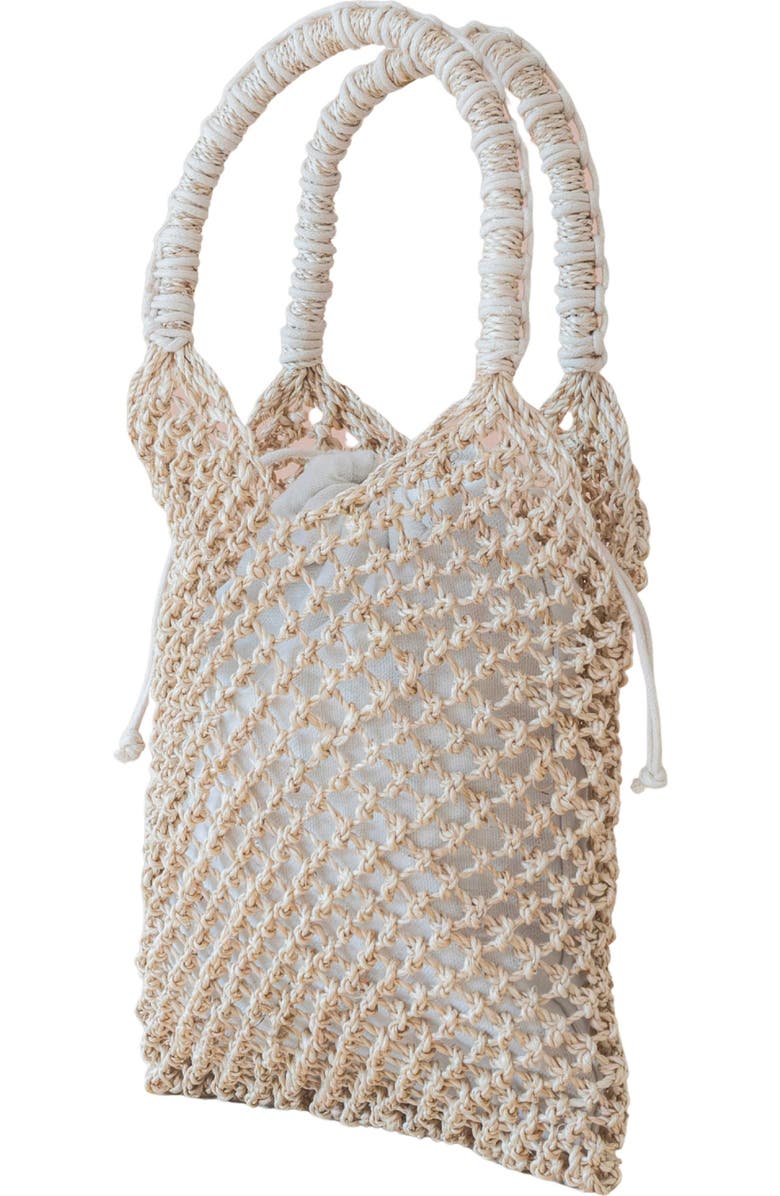 LIKHA Woven Abaca Net Bag, Alternate, color,