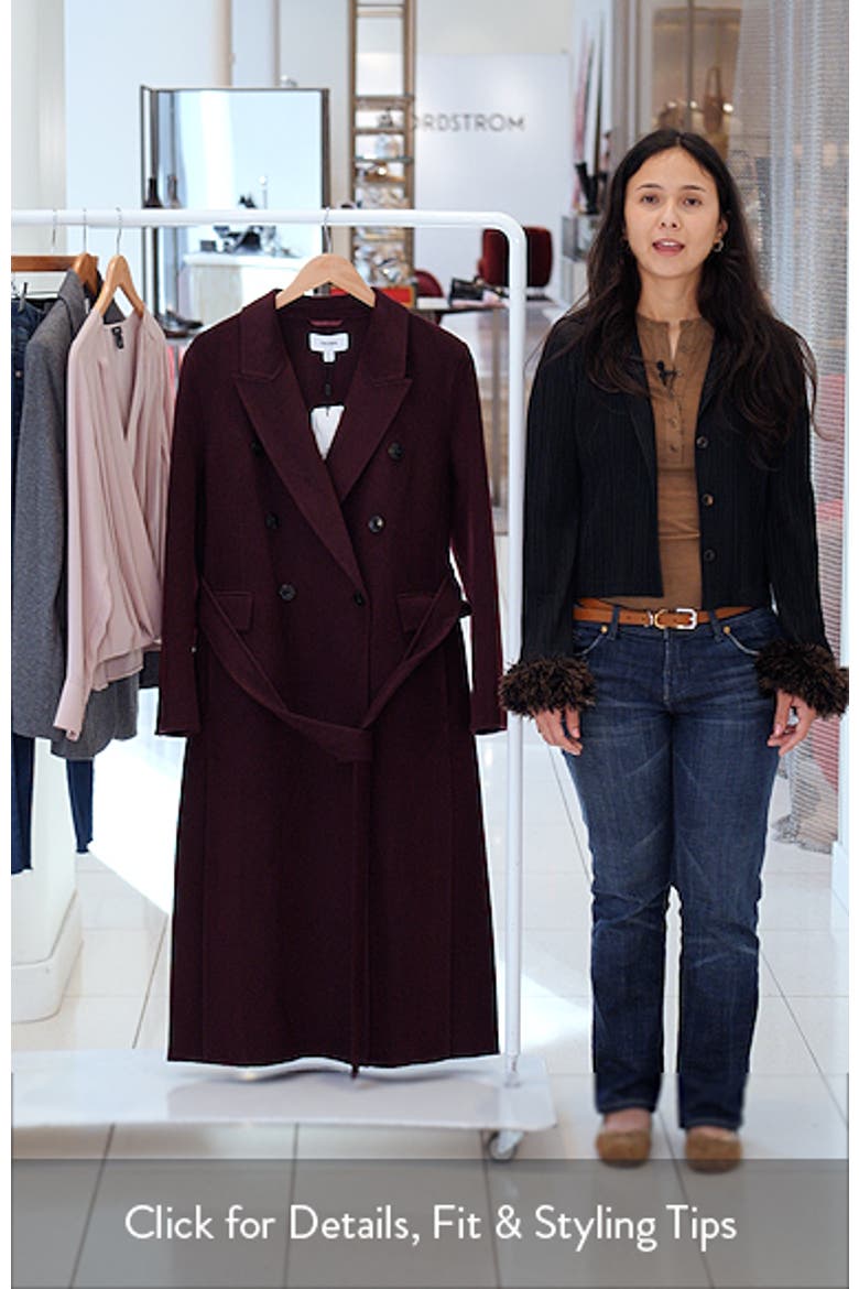 Brogan Wool Blend Coat video