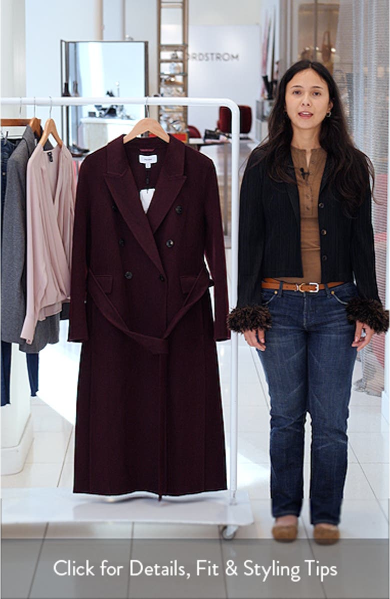 Brogan Wool Blend Coat, sales video thumbnail