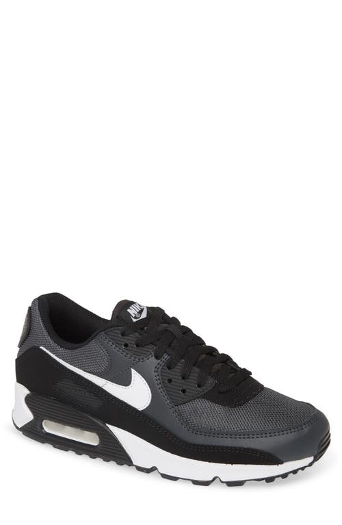 Nike Air Max 90 Trainers In Grey-gray In Black