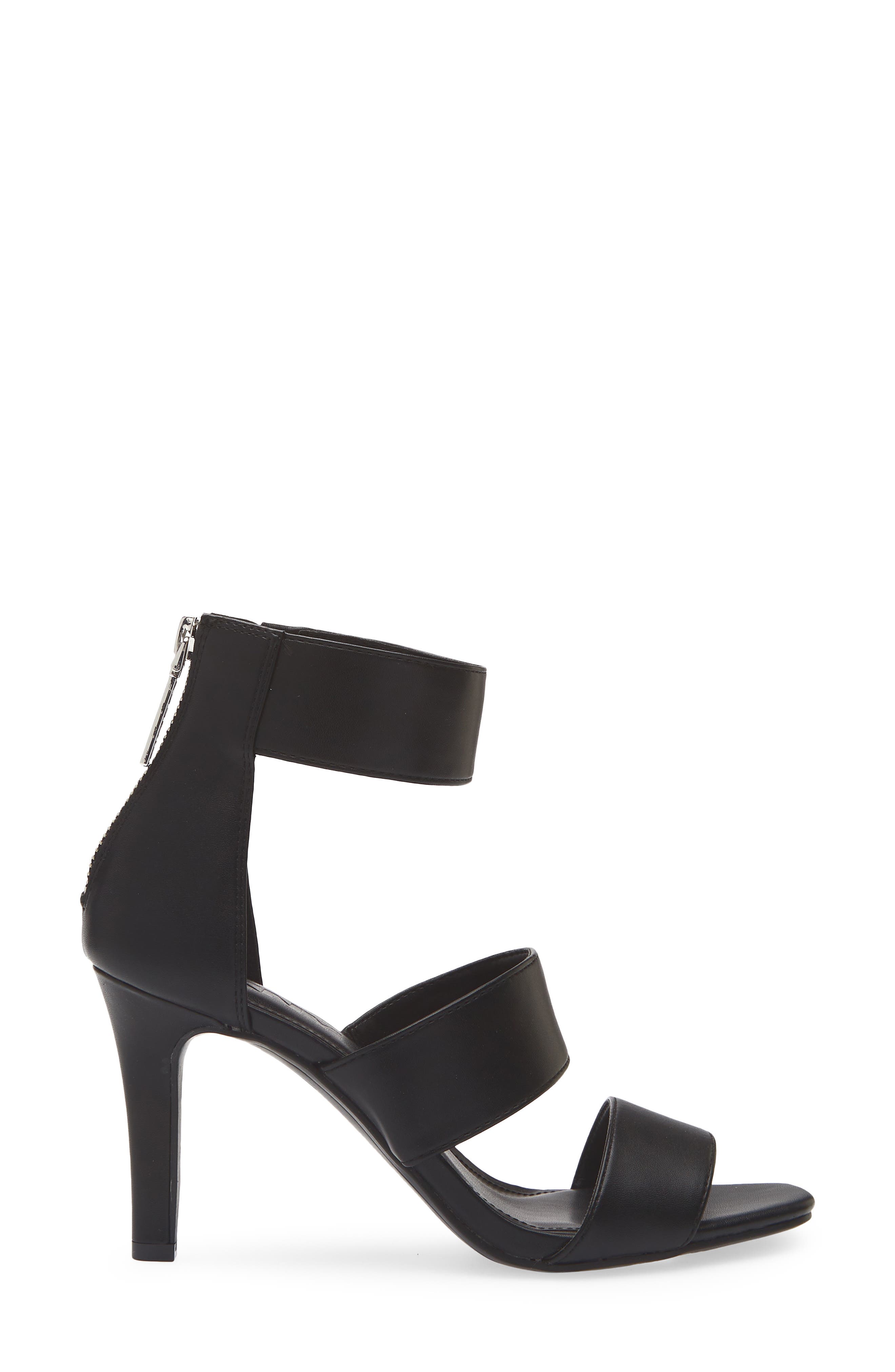 DKNY Bayzil Ankle Strap Sandal, Alternate, color, Black