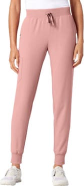 JAANUU Silex Women's 6-Pocket Slim Mid-Rise Scrub Jogger