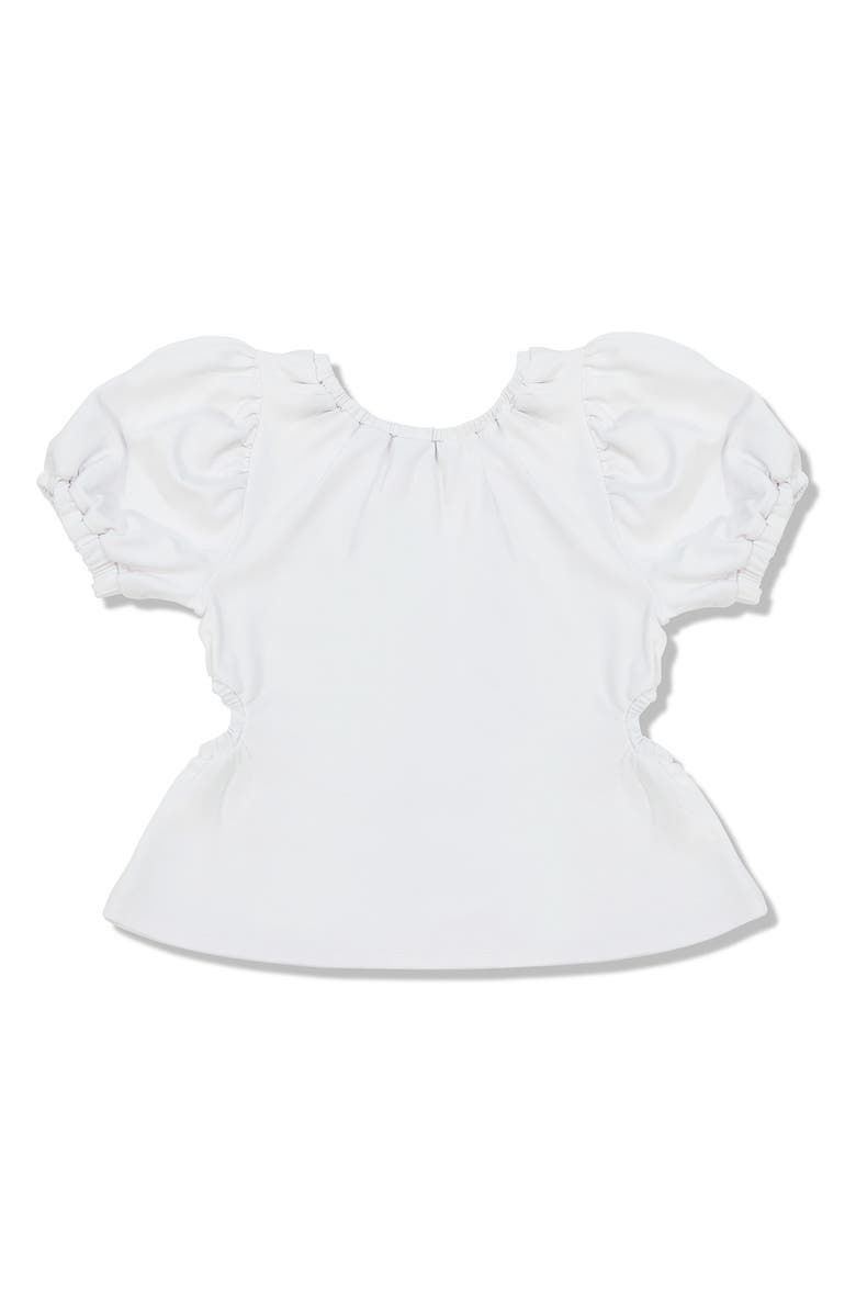 Habitual Kids Kids' Gathered Puff Sleeve Top, Alternate, color, 