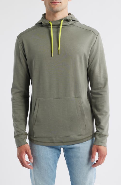 Swannies Coastal Hoodie In Gray
