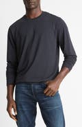 Vince Long Sleeve Cotton & Modal Blend T-Shirt
