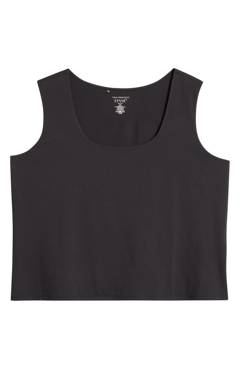 Lysse 'Lyssentials Evie Scoop Neck Tank, Alternate, color, Black