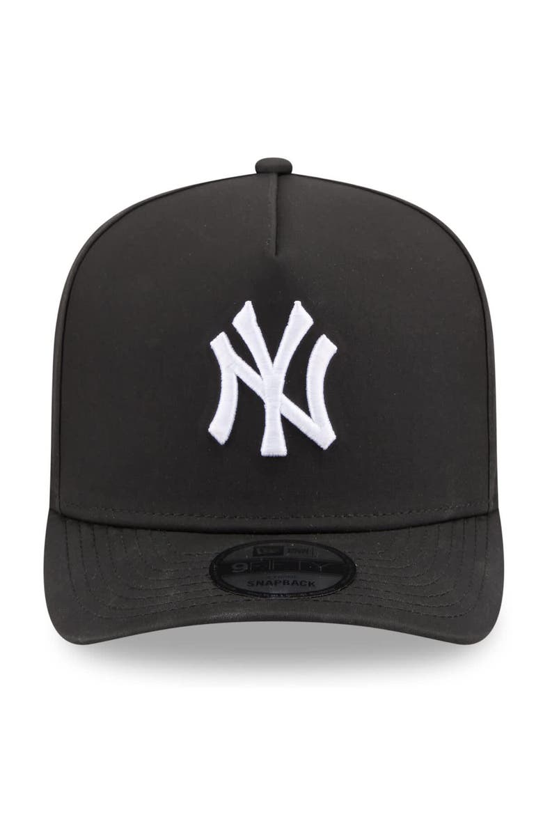 New Era Men's New Era x GORE-TEX  Black New York Yankees A-Frame 9FIFTY Adjustable Hat, Alternate, color, Black