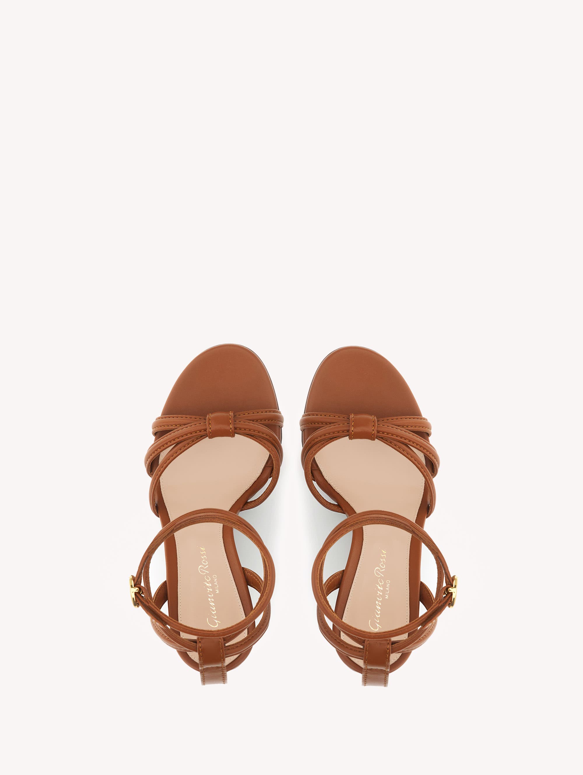Gianvito Rossi Rabat Wedge Sandal, Alternate, color, Brown Calf Leather