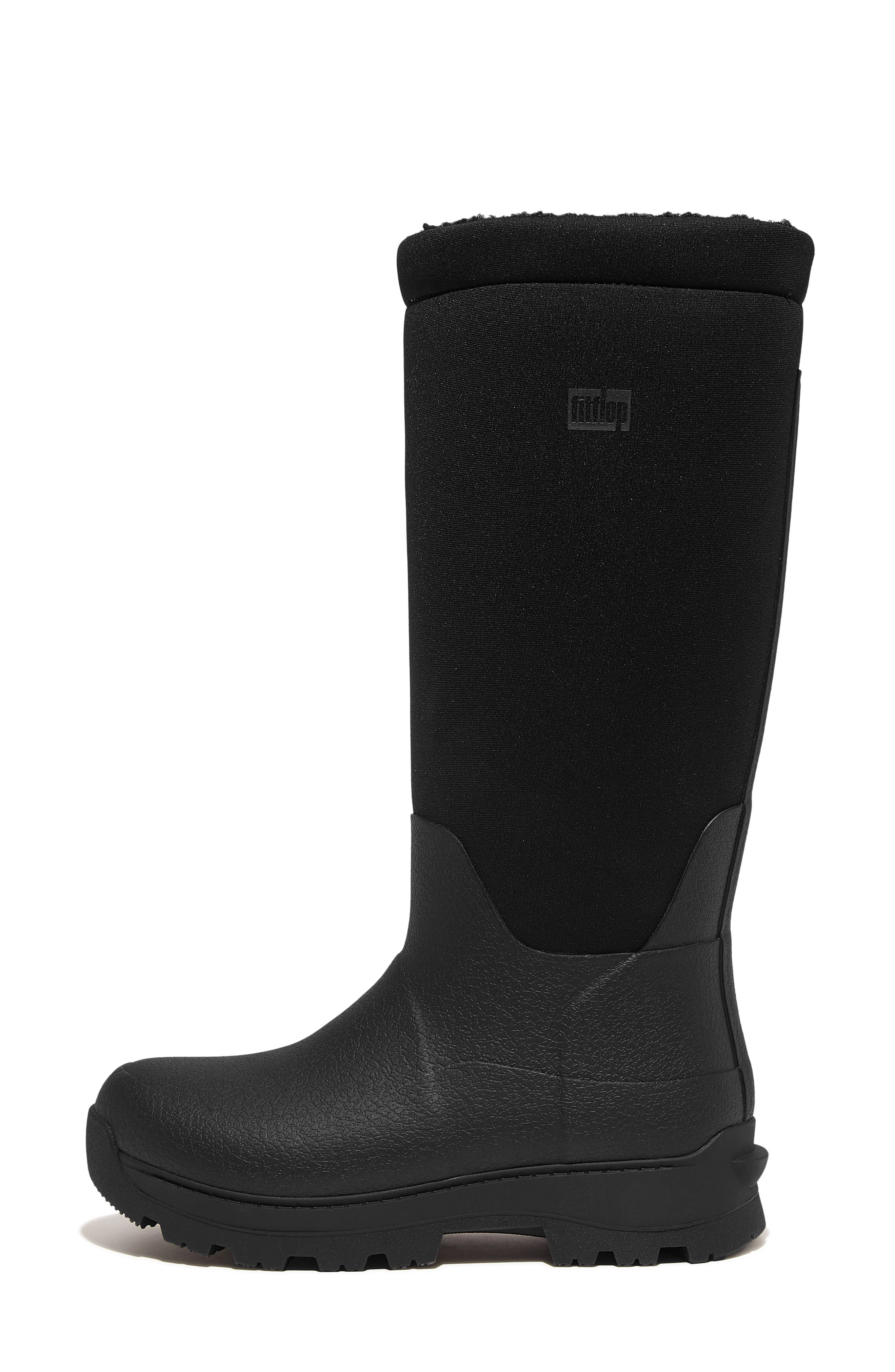 FitFlop WonderWelly Advanced Terrain Fleece Lined Rain Boot, Alternate, color, 