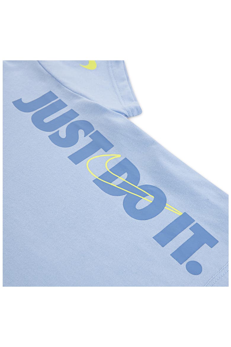 Just Do It Shorts & T-Shirt 2-Piece Set, Alternate, color, UAVBLUE BE