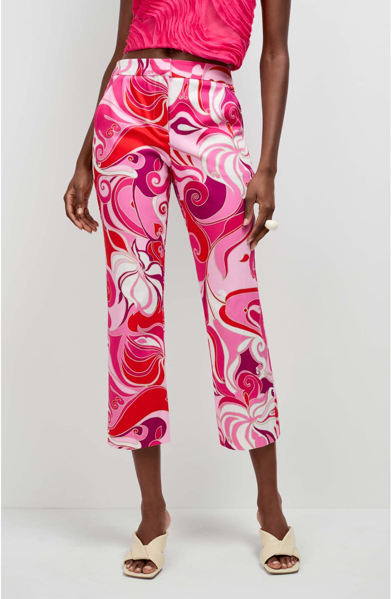 Trina Turk Lulu Pant, Alternate, color, Darsena