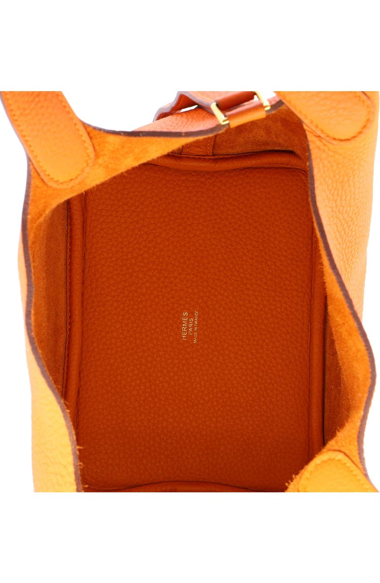 Pre-Owned Hermes Picotin Lock Bag Clemence PM, Alternate, color, Orange H