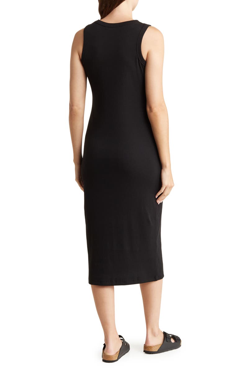C & C California Belen Ribbed Tank Dress, Alternate, color, 