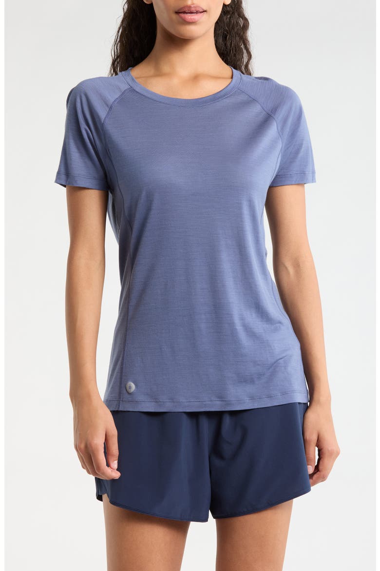 Active Ultralite Crewneck T-Shirt, Main, color, NIGHTFALL BLUE