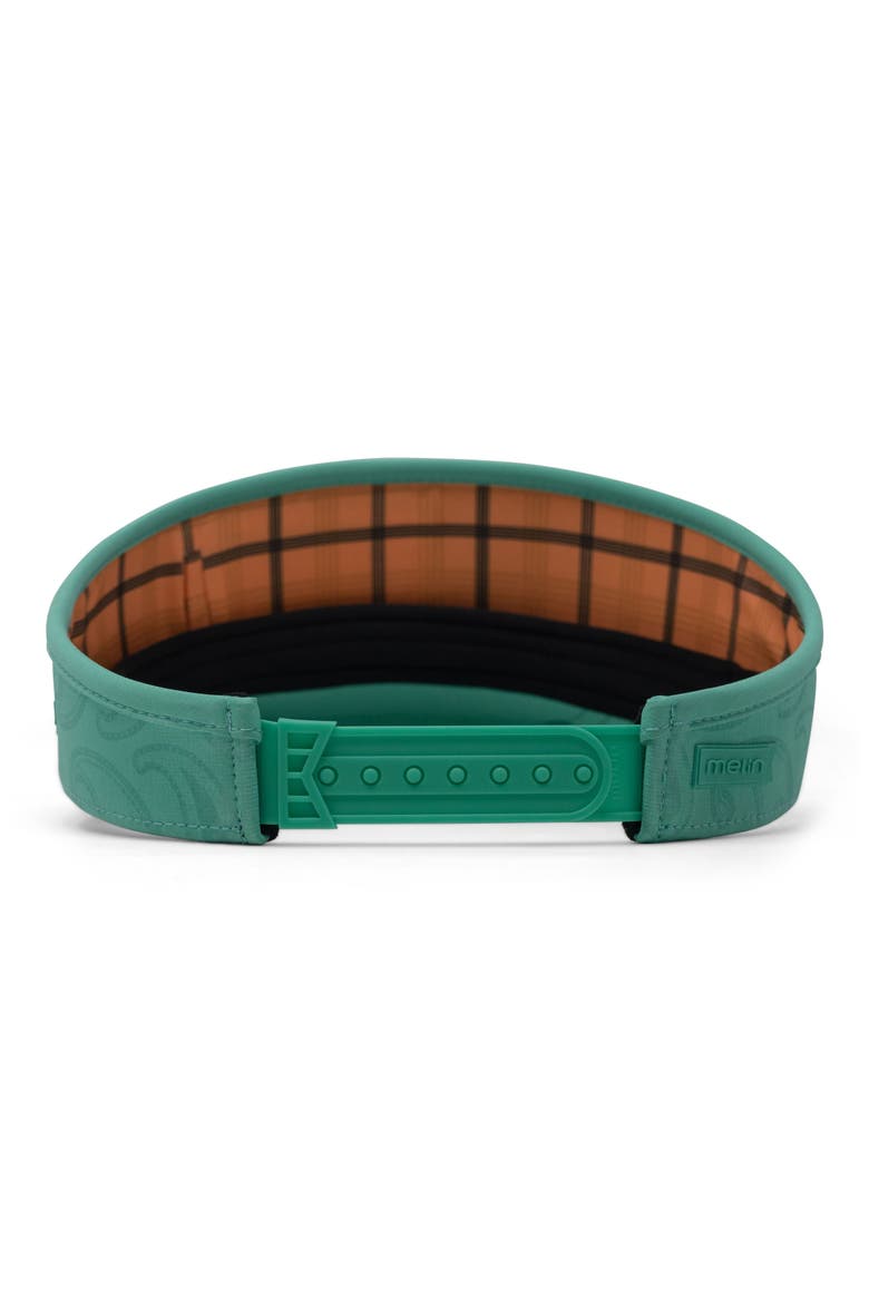 Coast Hydro Performance Visor, Alternate, color, NEON AQUA