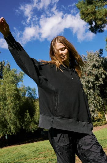 FP Movement Sprint to the Finish Oversize Cotton Blend Hoodie