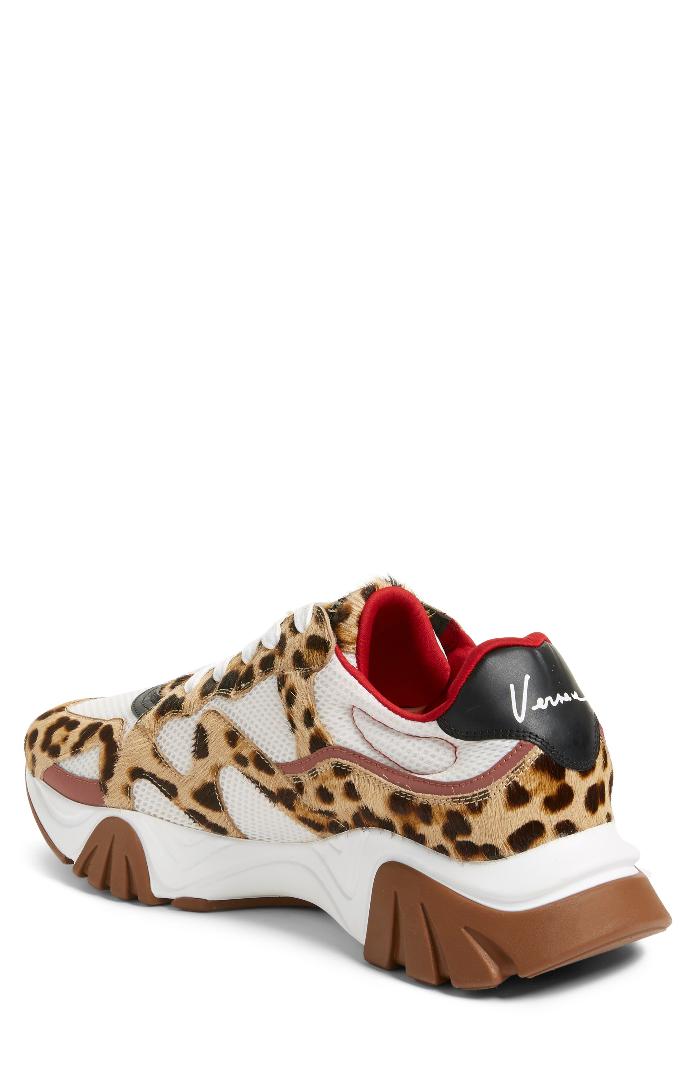 Versace Achilles Sneaker, Alternate, color, 