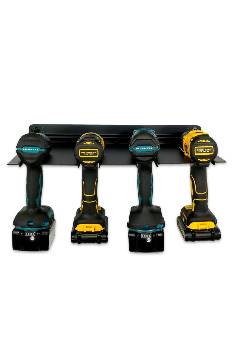 E-Drill Power Tool Organizer, Alternate, color, Black