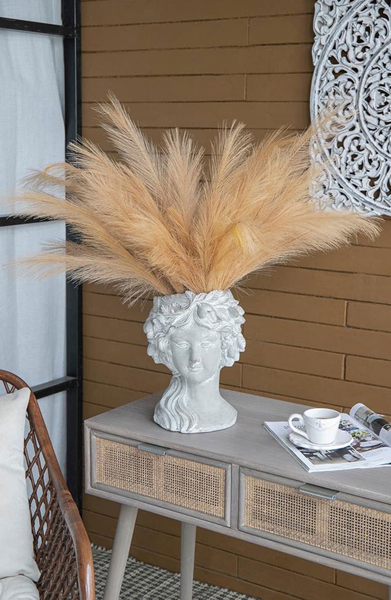 A & B Home Sculpture Garden Planter, Alternate, color, Gray