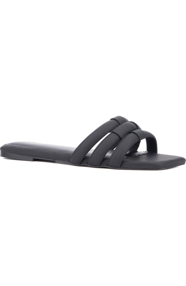 Fashion to Figure Gaiana Slide Sandal - Wide Width, Main, color,