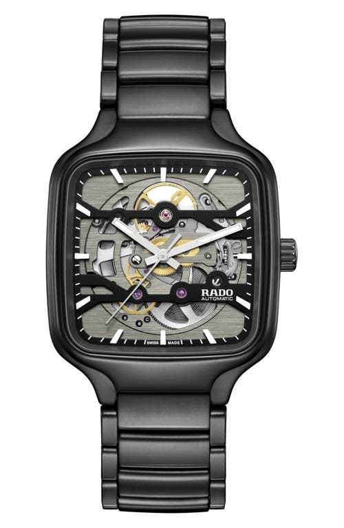 Rado True Square Automatic Watch, 38mm