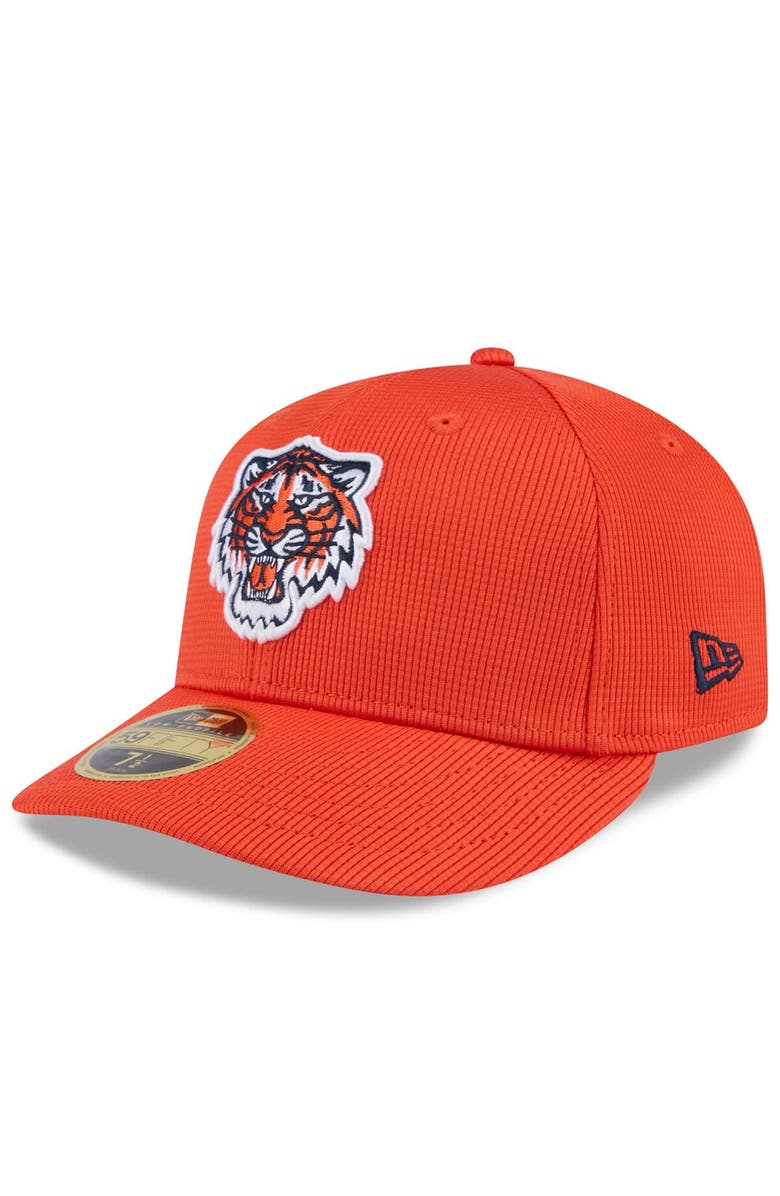 New Era Men's New Era  Orange Detroit Tigers 2025 Spring Training Low Profile 59FIFTY Fitted Hat, Alternate, color, 