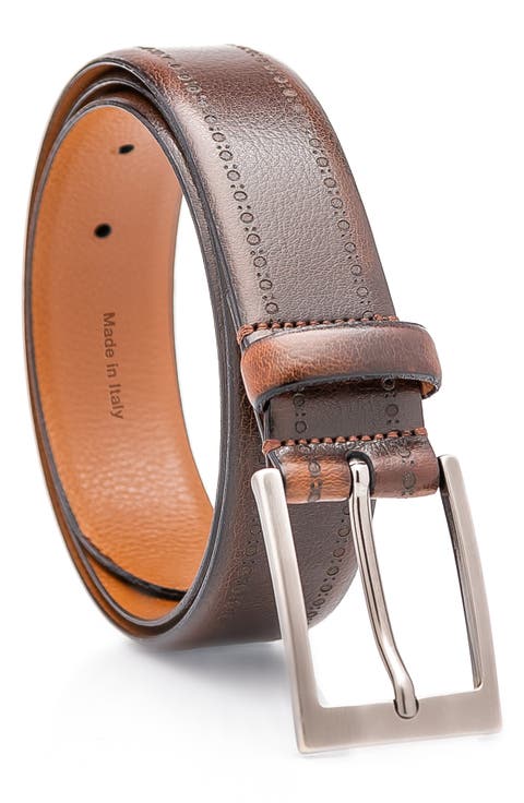 Brogue Leather Belt