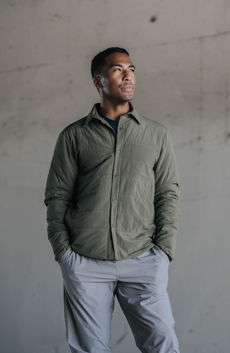 Zella Raid Insulated Jacket, Alternate, color, Navy Eclipse