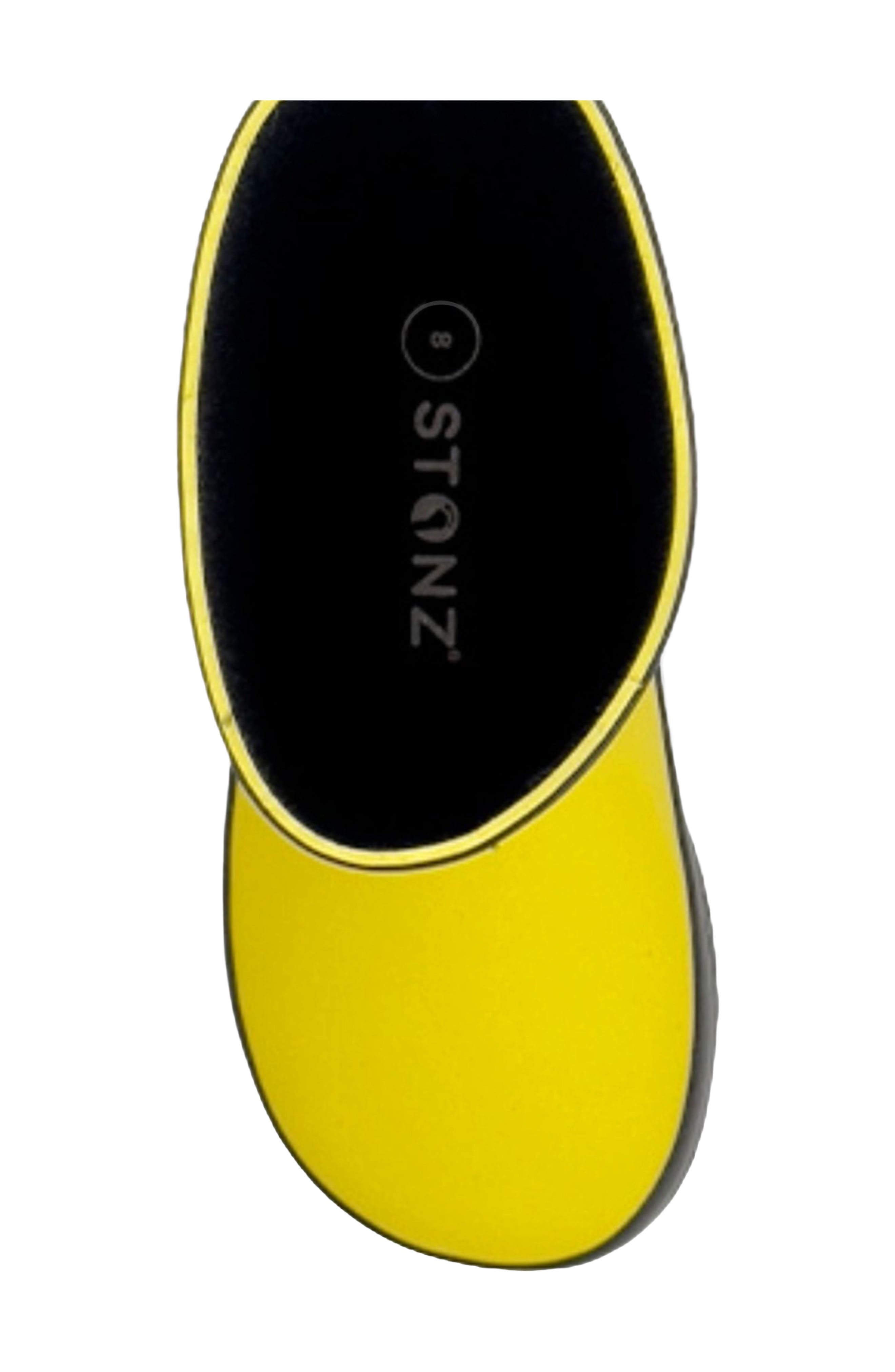 Kids' Waterproof Rain Boot, Alternate, color, YELLOW/ BLACK