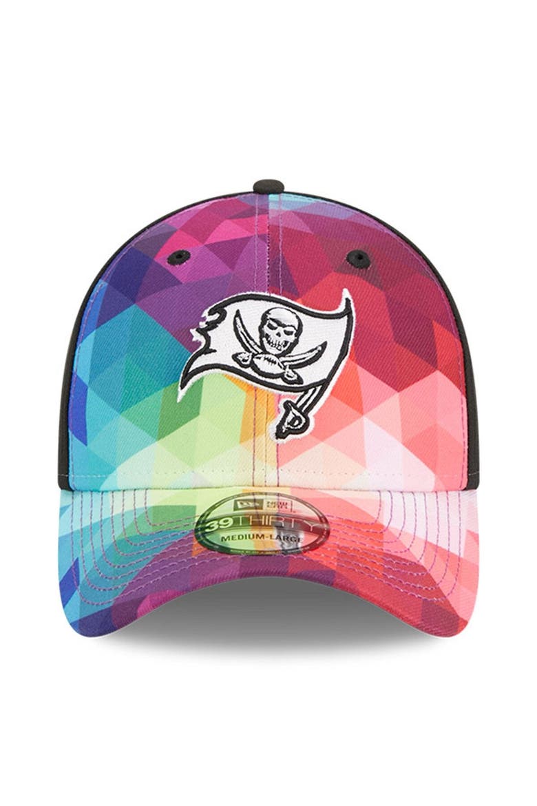 Men's New Era  Pink Tampa Bay Buccaneers 2023 NFL Crucial Catch 39THIRTY Flex Hat, Alternate, color, Pink