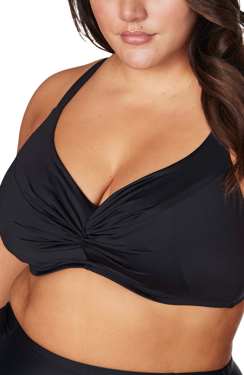 Artesands Hues Monet D- & DD-Cup Underwire Bikini Top, Alternate, color,