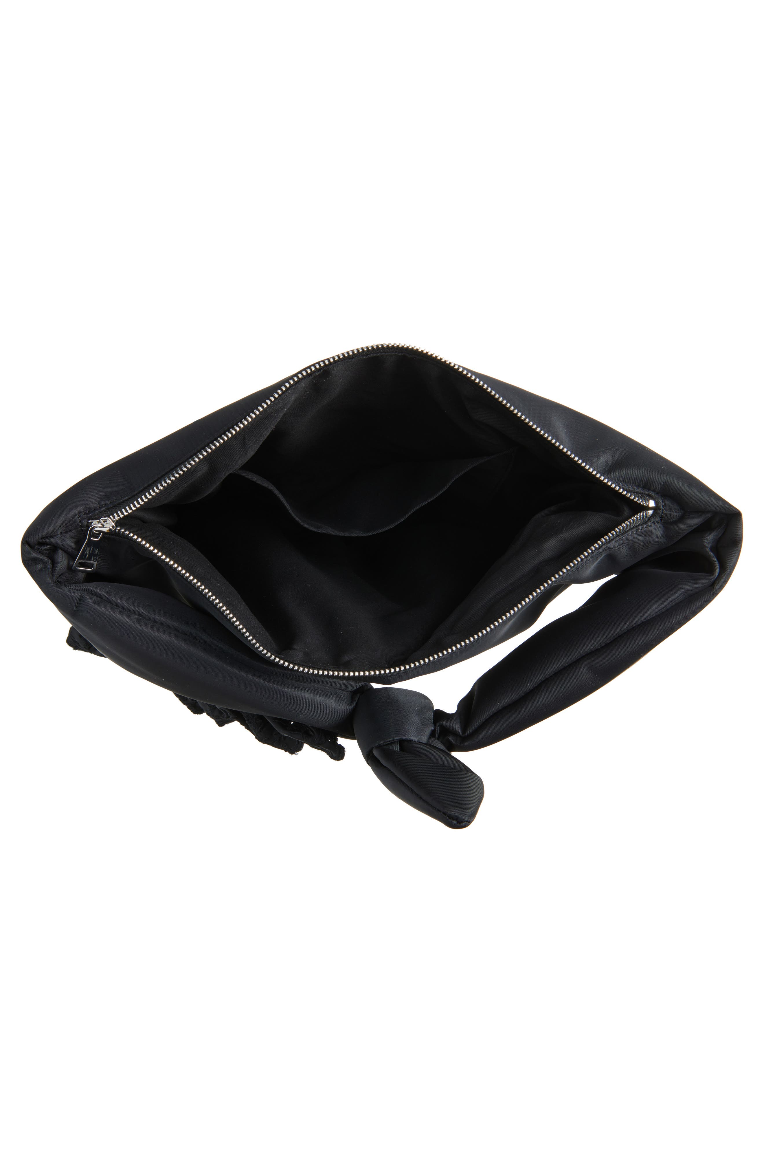 Simone Rocha Pillowcase Satchel, Alternate, color, Black