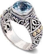 SAMUEL B. Blue Topaz Ring