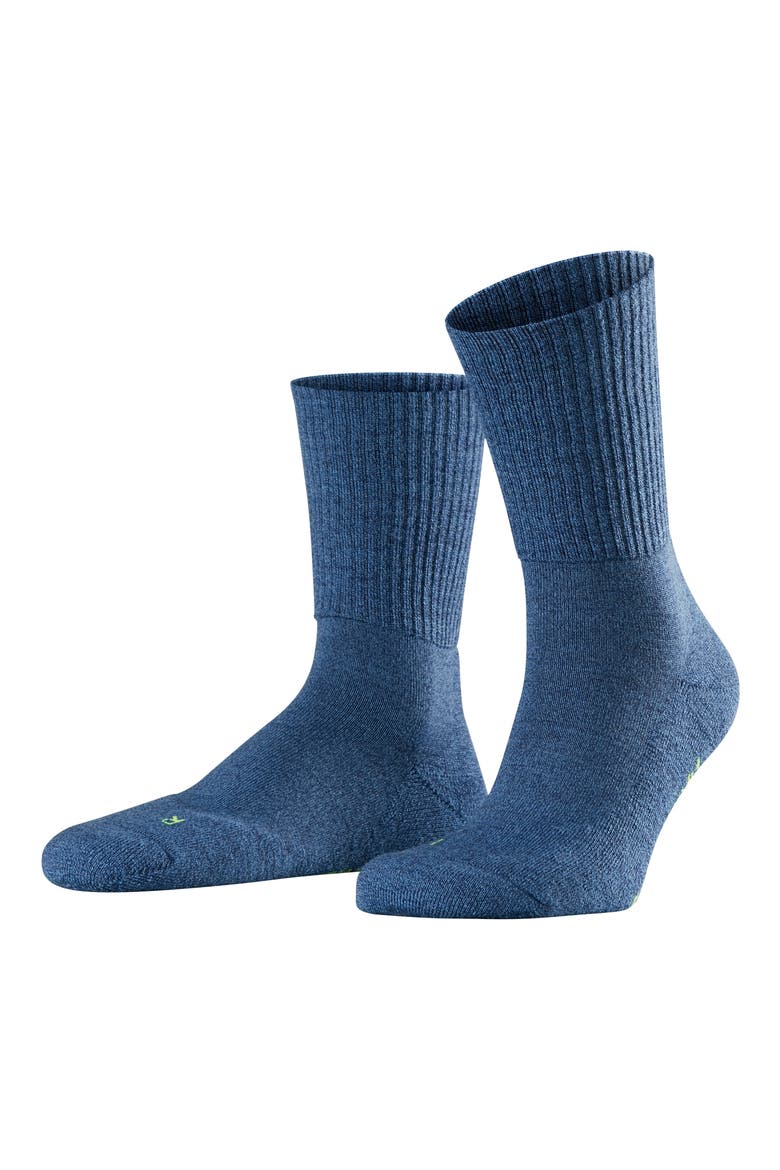 Walkie Light Hiking Socks, Main, color, LIGHT DENIM